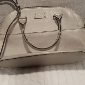 Kate spade gray purse